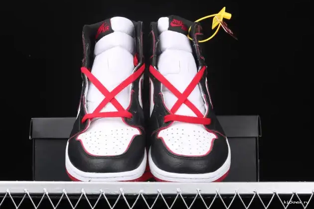 Cheap Kickmax High Jordan OG Bloodline 555088-062 Air 1 0612